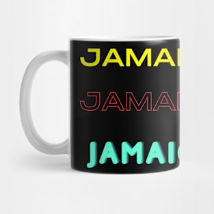 Tropical reggae paradise with flair." Mug